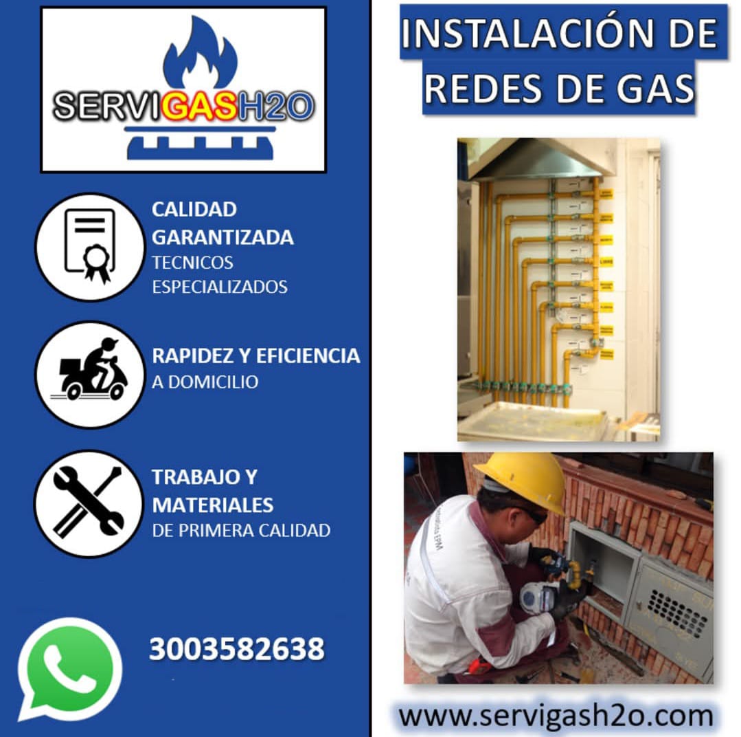 Instalacion de redes de gas